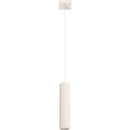 Lámpara colgante KARBON 1xGU10/10W/230V color crema