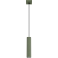 Lámpara colgante KARBON 1xGU10/10W/230V Verde