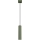 Lámpara colgante KARBON 1xGU10/10W/230V Verde