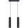 Lámpara colgante KARBON 2xGU10/10W/230V negro