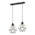 Lámpara colgante KARO 2xE27/15W/230V