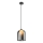Lámpara colgante KLEA 1xG9/15W/230V negro ahumado