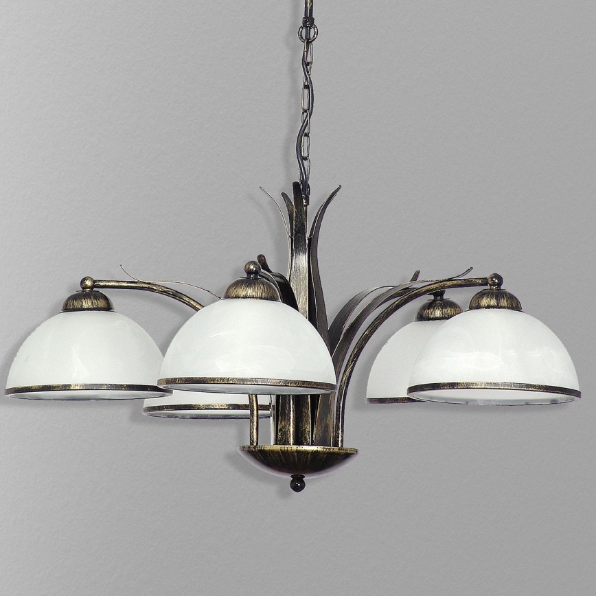 Lámpara colgante KORFU 5xE27/60W/230V