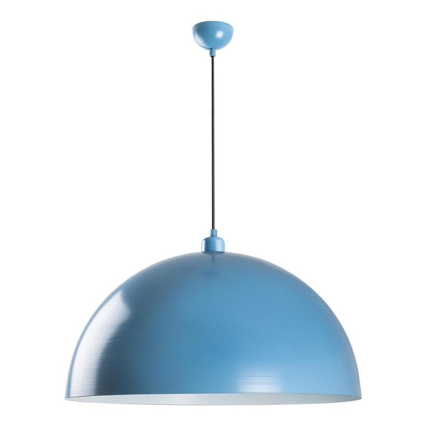 Lámpara colgante KURE 1xE27/40W/230V azul