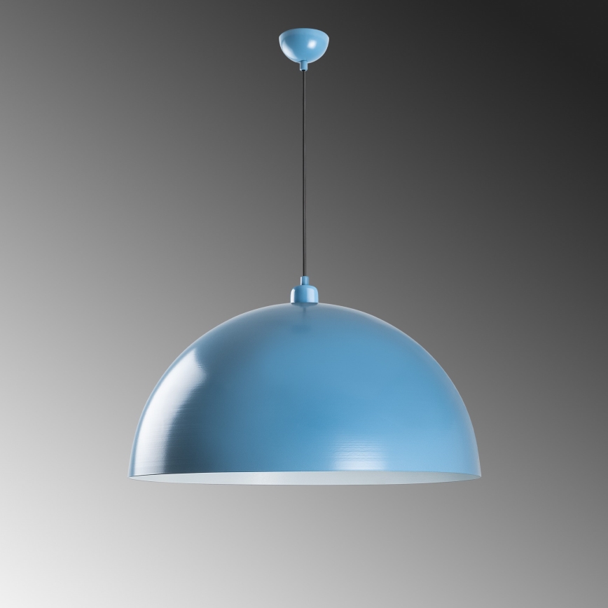 Lámpara colgante KURE 1xE27/40W/230V azul