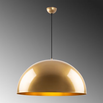 Lámpara colgante KURE 1xE27/40W/230V dorado