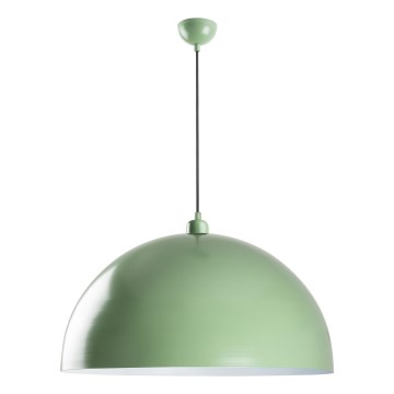 Lámpara colgante KURE 1xE27/40W/230V verde