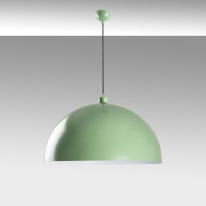 Lámpara colgante KURE 1xE27/40W/230V verde