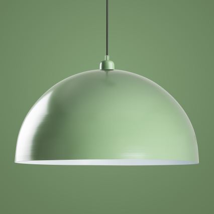 Lámpara colgante KURE 1xE27/40W/230V verde
