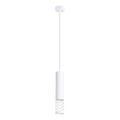 Lámpara colgante LAMI 1xGU10/10W/230V blanco