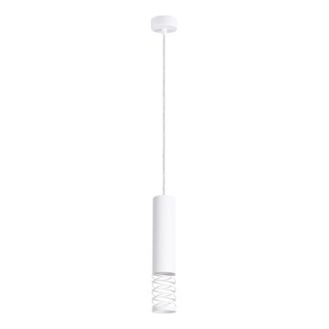 Lámpara colgante LAMI 1xGU10/10W/230V blanco