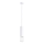 Lámpara colgante LAMI 1xGU10/10W/230V blanco