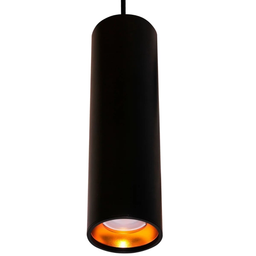 Lámpara colgante LATI 1xGU10/8W/230V negro