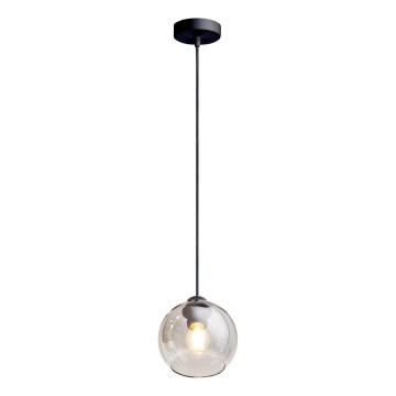 Lámpara colgante LATIL 1xE27/60W/230V negro