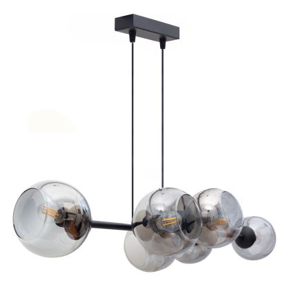 Lámpara colgante LATIL 6xE27/60W/230V