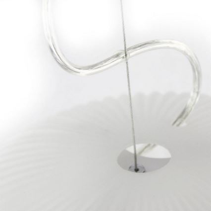 Lámpara colgante LAURA 1xE27/60W/230V