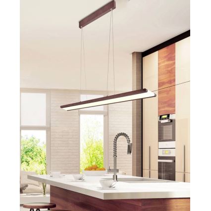 Lámpara colgante LED COCONUT LED/28W/230V