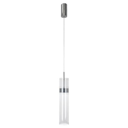 Lámpara colgante LED con cable AMBIENTE LED/6W/230V 3000/4000/6000K cromo brillante