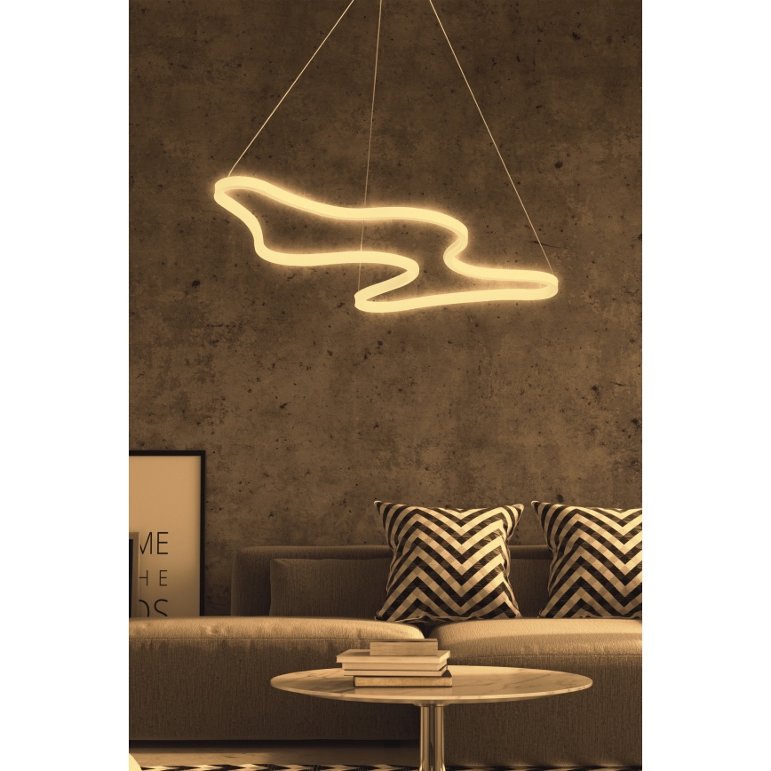 Lámpara colgante LED con cable ARTISAN LED/36W/230V 4000K blanca