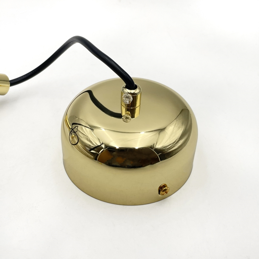 Lámpara colgante LED con cable BONNIE LED/10W/230V 3000K dorada