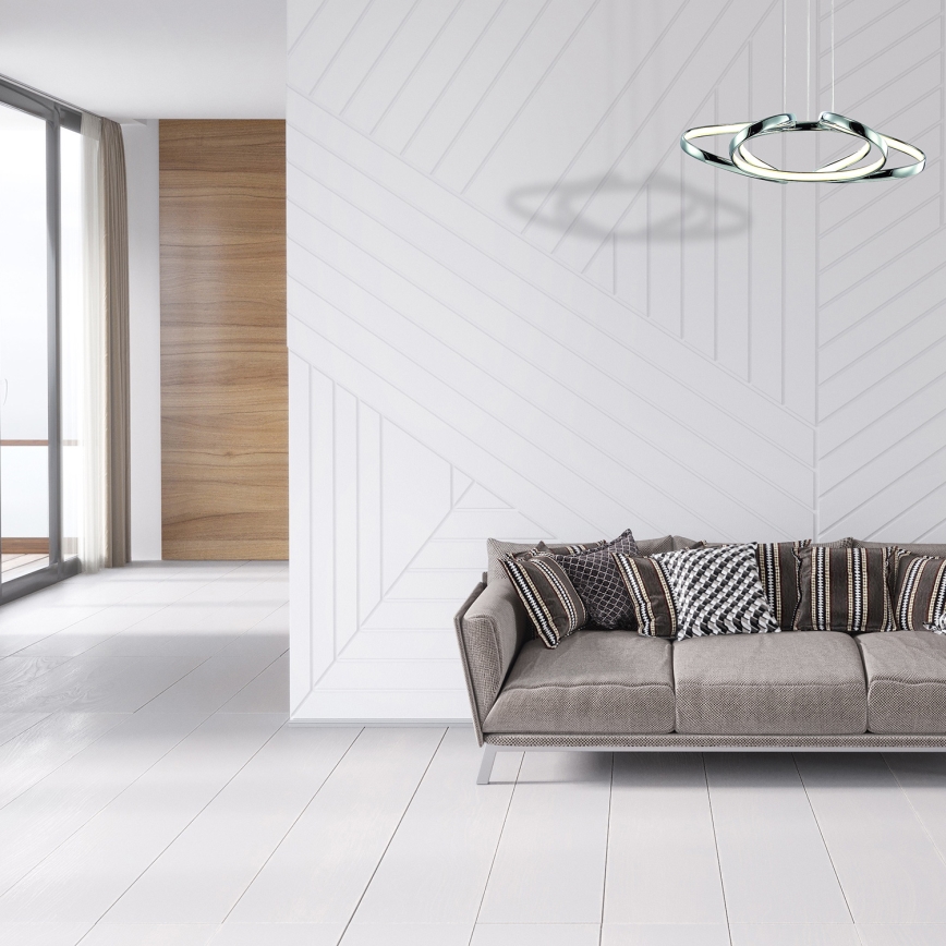 Lámpara colgante LED con cable COPERNICUS LED/46W/230V