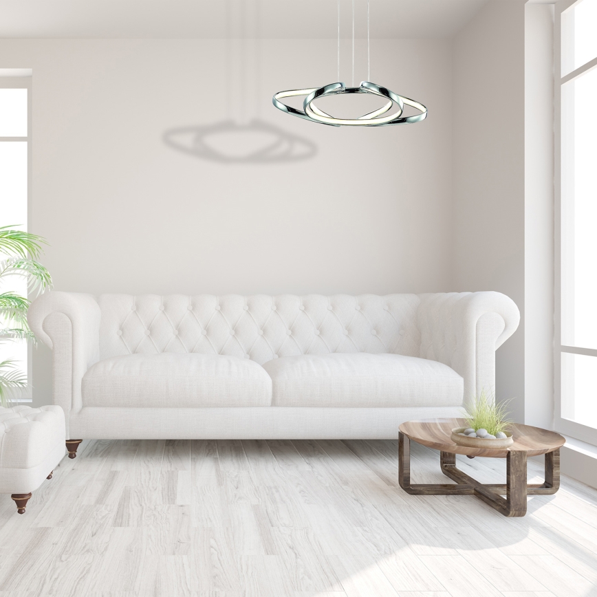 Lámpara colgante LED con cable COPERNICUS LED/46W/230V