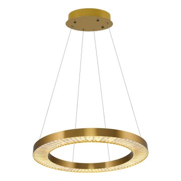 Lámpara colgante LED con cable JESI LED/85W/230V 3000K Ø 80 cm acabado bronce