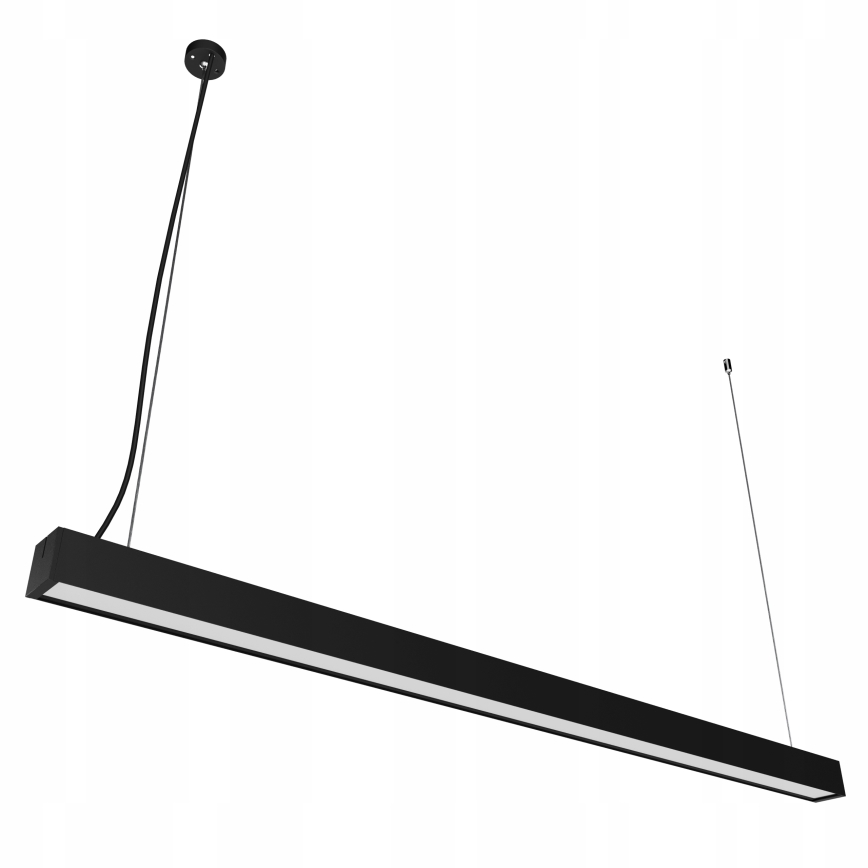 Lámpara colgante LED con cable LED/44W/230V 4000K 120 cm negro
