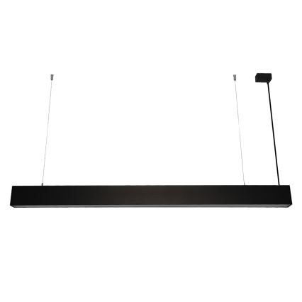 Lámpara colgante LED con cable LED/55W/230V 3000/4000/6500K 120 cm negra