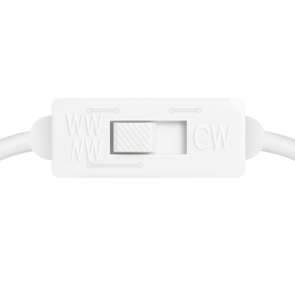 Lámpara colgante LED con cable LINEA LED/36W/230V 3000/4000/5700K CRI 90 blanca