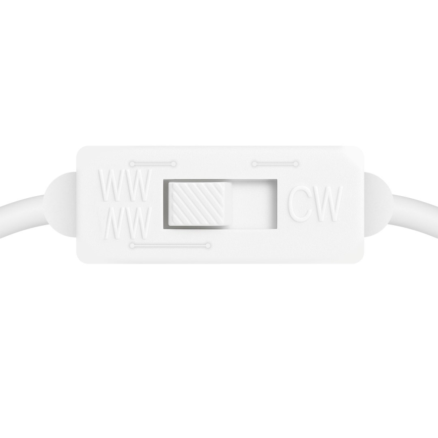 Lámpara colgante LED con cable LINEA LED/36W/230V 3000/4000/5700K CRI 90 blanca