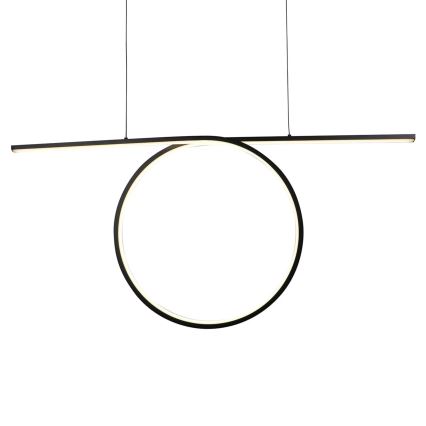 Lámpara colgante LED con cable ODETTA LED/42W/230V 4000K negra