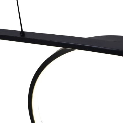 Lámpara colgante LED con cable ODETTA LED/42W/230V 4000K negra