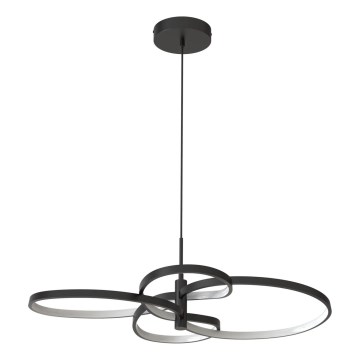 Lámpara colgante LED con cable RIBBON LED/37W/230V 4000K negra