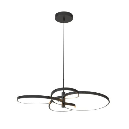 Lámpara colgante LED con cable RIBBON LED/37W/230V 4000K negra