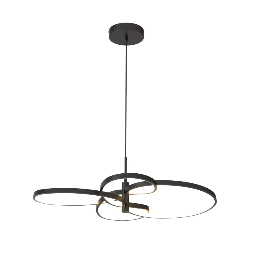 Lámpara colgante LED con cable RIBBON LED/37W/230V 4000K negra