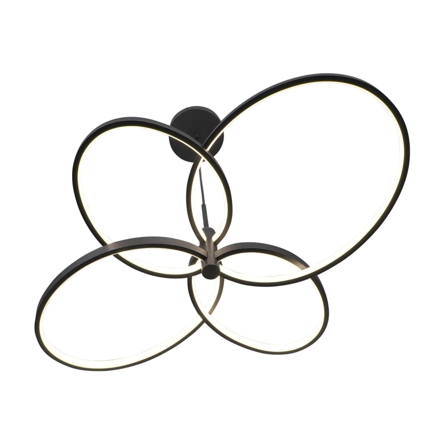 Lámpara colgante LED con cable RIBBON LED/37W/230V 4000K negra