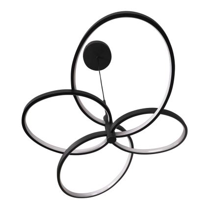 Lámpara colgante LED con cable RIBBON LED/37W/230V 4000K negra