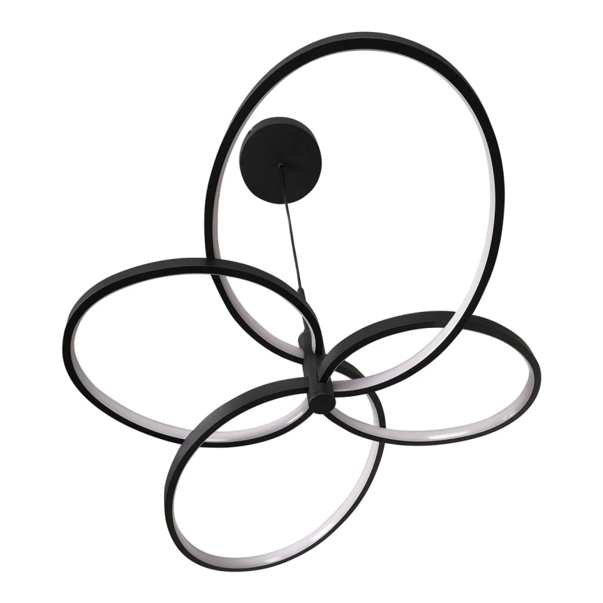 Lámpara colgante LED con cable RIBBON LED/37W/230V 4000K negra