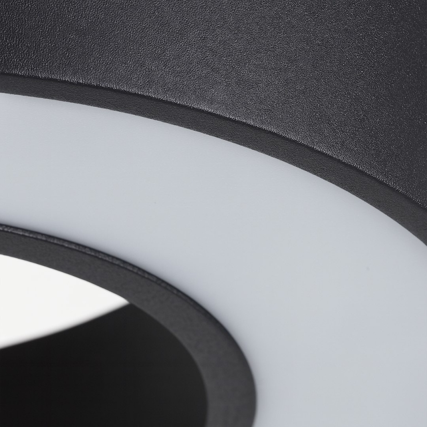 Lámpara colgante LED con cable UNION LED/40W/230V 3000/4000/6500K, diámetro 40 cm, negra