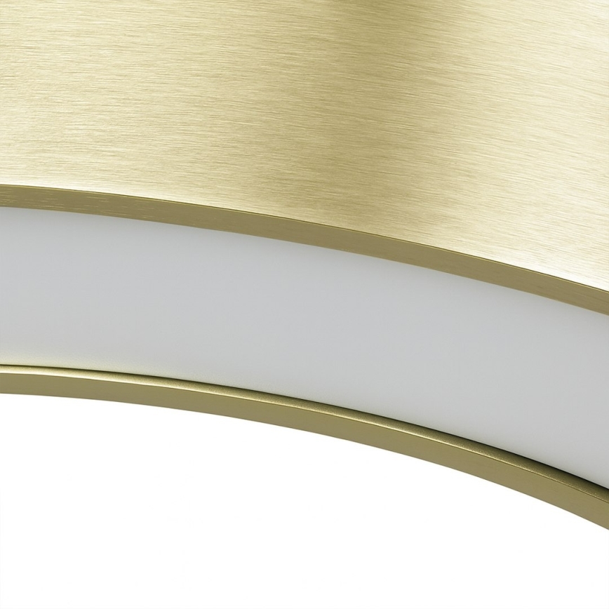 Lámpara colgante LED con cable UNION LED/40W/230V 3000/4000/6500K Ø 40 cm dorado