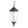 Lámpara colgante LED de exterior con cadena MARSYLIA 3xLED/3W/230V negra