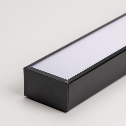 Lámpara colgante LED de techo CYNIDECO LED/30W/230V 4000K negro