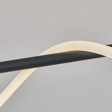 Lámpara colgante LED en cable MELECA LED/36W/230V 3000/4000/6000K 160 cm negra