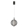 Lámpara colgante LED en cable PUMA LED/10W/230V, diámetro 20 cm, negra