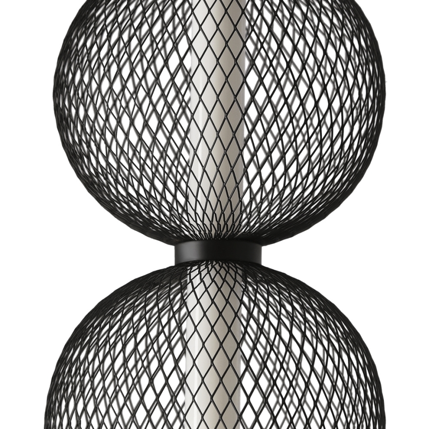 Lámpara colgante LED PUMA LED/10W/230V, diámetro 14 cm, negra