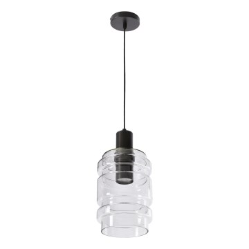 Lámpara colgante LED RADON 1xE27/40W/230V clara