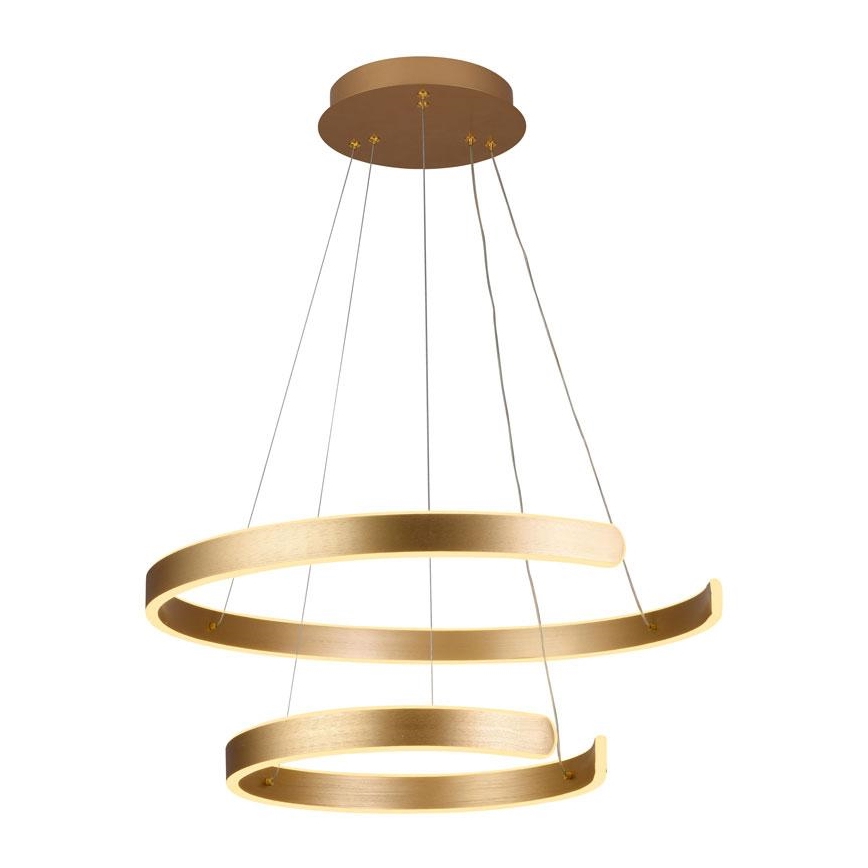 Lámpara colgante LED regulable con cable LED/120W/230V 3000-6500K Ø 60 cm + mando a distancia
