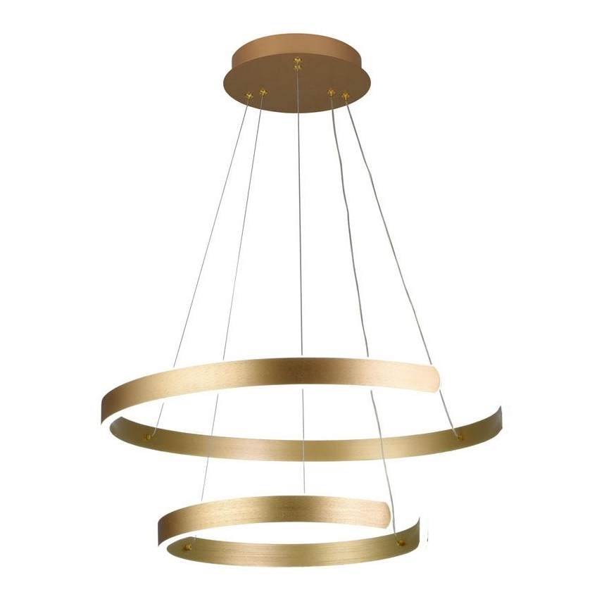 Lámpara colgante LED regulable con cable LED/120W/230V 3000-6500K Ø 60 cm + mando a distancia