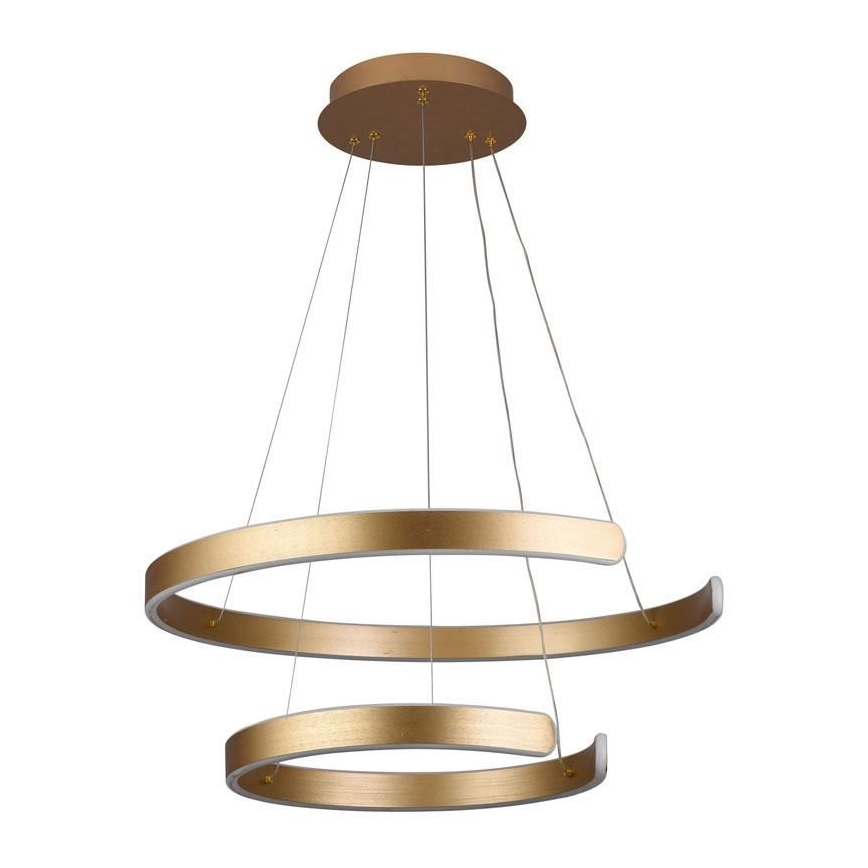 Lámpara colgante LED regulable con cable LED/120W/230V 3000-6500K Ø 60 cm + mando a distancia
